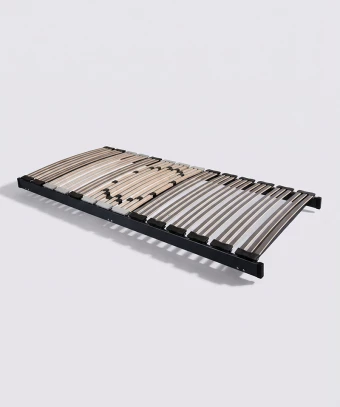 Sommier Sunrise Plat – Lattes souples & zone lombaire réglable