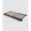 Sommier Sunrise Plat – Lattes souples & zone lombaire réglable