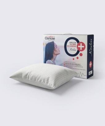 Oreiller Kirelax – Synthétique ergonomique et anti-ondes