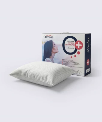 Oreiller Kirelax – Synthétique ergonomique et anti-ondes