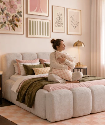Lit Clover – Design moderne et structure robuste