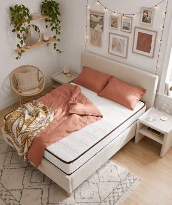 Matelas Möody – Confort mi-ferme et accueil équilibré