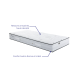 Matelas Manon – Ressorts ensachés & confort extra-ferme