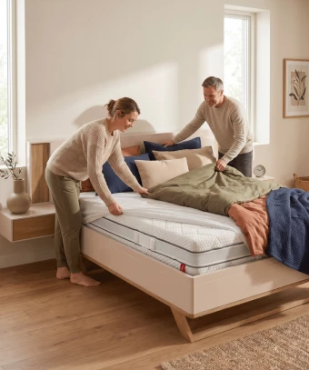 Matelas Röma – Soutien équilibré & mousse TexFeel ventilée