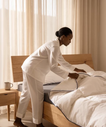 Couette Élysée Légère – Sensation duvet synthétique, confort hôtelier