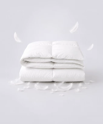 Couette Charme – Duvet de canard et percale douce