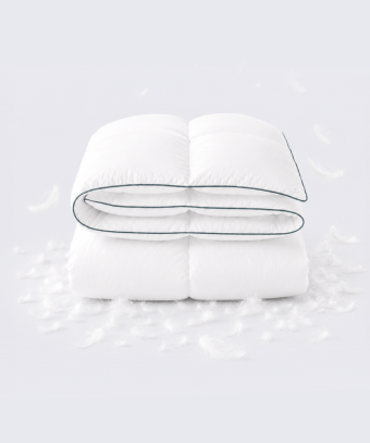 Couette Idylle Tempérée – Duvet naturel, confort enveloppant