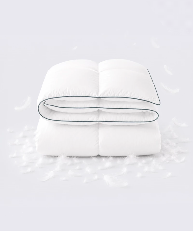 Couette Idylle Tempérée – Duvet naturel, confort enveloppant