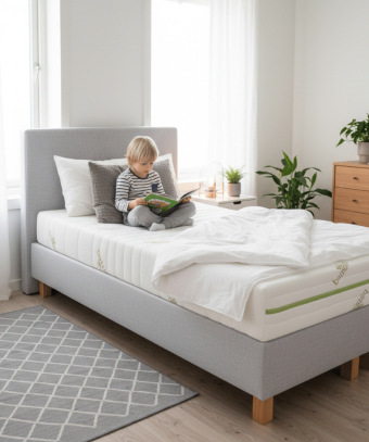 Matelas Paris – Ressorts ensachés et mousse ferme 7 zones