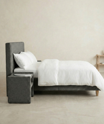 Boxspring Pitt – design moderne, facile à monter