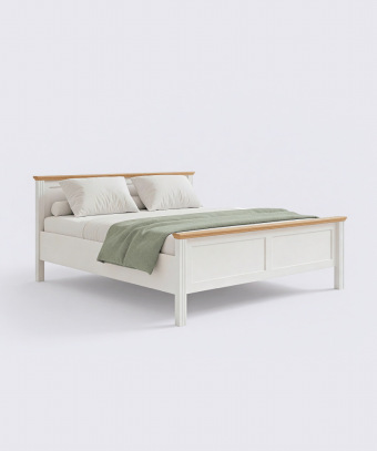 Lit Jasmin – Pin massif et design naturel