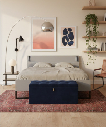 Lit Moön – Style moderne et lumière intégrée