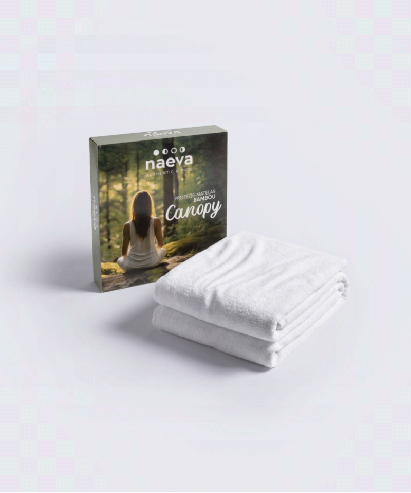 Protège-Matelas Canopy – Bambou naturel, imperméable et respirant
