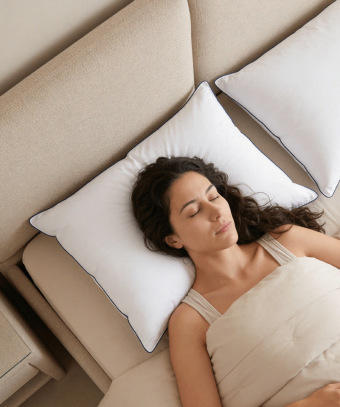 Oreiller Aurore – Duvet et plumettes, confort mi-ferme équilibré