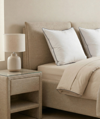 Oreiller Aurore – Duvet et plumettes, confort mi-ferme équilibré