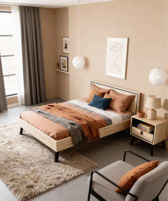 Lit Naleö – Design vintage, qualité certifiée FSC