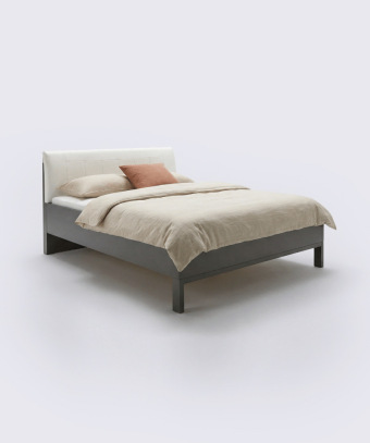 Lit Monaco – Lit design bois et métal