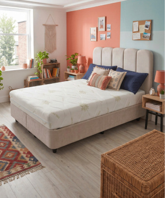 Matelas Hyggö – Ressorts ensachés et mémoire de forme