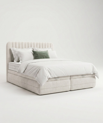 Box coffre Stria – Rangement intégré et tête de lit verticale