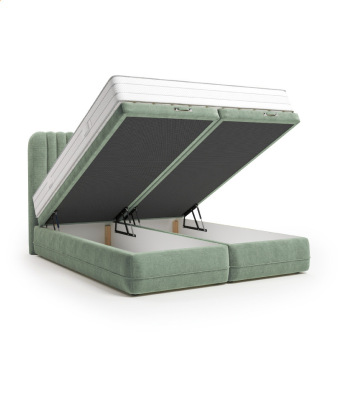 Box coffre Stria – Rangement intégré et tête de lit verticale
