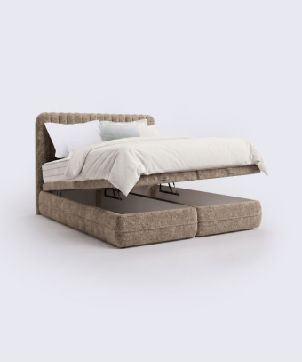 Box coffre Stria – Rangement intégré et tête de lit verticale