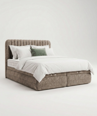 Box coffre Stria – Rangement intégré et tête de lit verticale