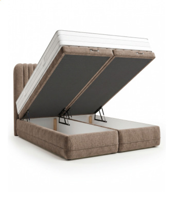 Box coffre Stria – Rangement intégré et tête de lit verticale