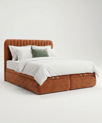 Box coffre Stria – Rangement intégré et tête de lit verticale