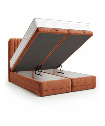 Box coffre Stria – Rangement intégré et tête de lit verticale
