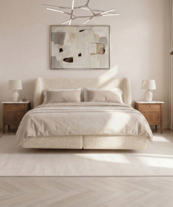 Boxspring Voluta – Design hôtel et base à ressorts