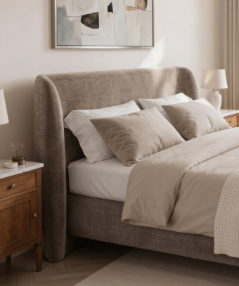 Boxspring Voluta – Design hôtel et base à ressorts