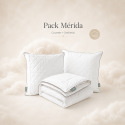 Pack Mérida - Oreiller(s) + Couette en laine mérinos bio