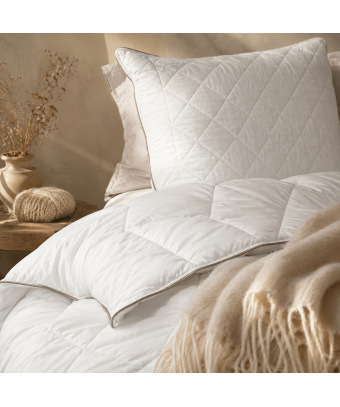 Pack Mérida - Oreiller(s) + Couette en laine mérinos bio