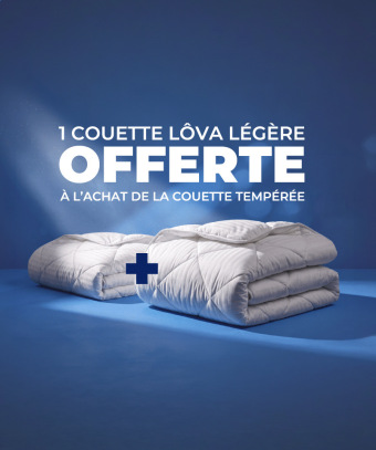 Couette Löva Tempérée – Synthétique et chaleur équilibrée
