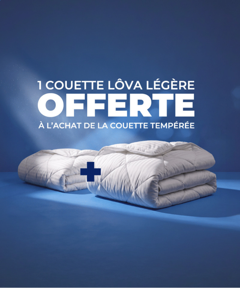 Couette Löva Tempérée – Synthétique et chaleur équilibrée