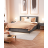 Boxspring Pico – Style moderne et confort stable : Largeur:140, Longueur:200, Coloris:TCM 89 Grey