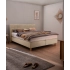 Boxspring Eusebia – Soutien stable et confort haut de gamme : Largeur:180, Longueur:200, Coloris:ENF 02 Beige, Tête:Modela
