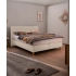 Boxspring Eusebia – Soutien stable et confort haut de gamme : Largeur:160, Longueur:200, Coloris:GCP11 Ivory, Tête:Modela