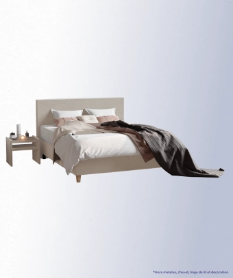 Boxspring Pitt – Confort stable et design sobre
