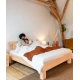 Lit Premium – Bois massif et design épuré