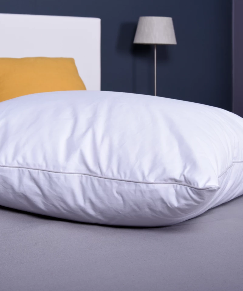 Oreiller Duv'Shine – Duvet et plumettes pour un maintien souple