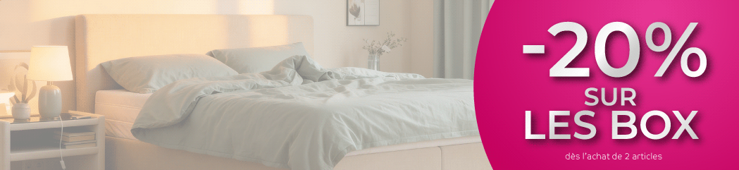 -20% à l'achat de 2 produits sur les Box 