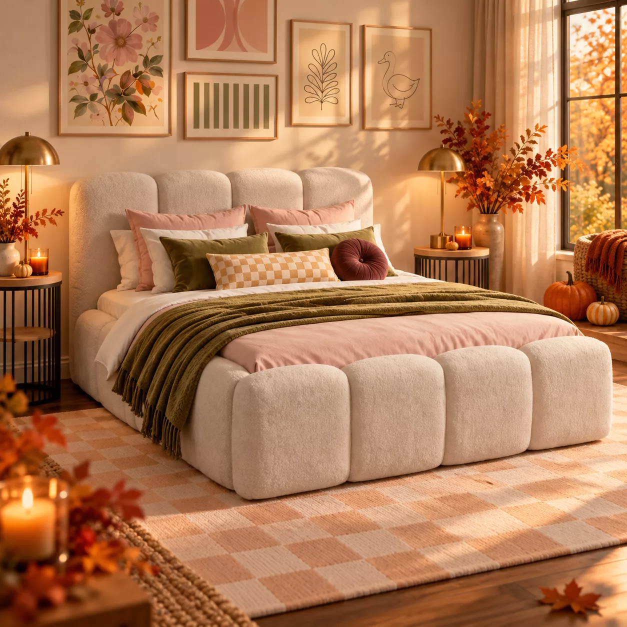 Lit Clover en chambre lumineuse