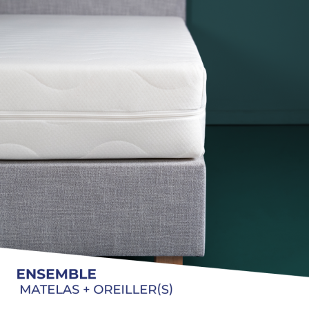 Matelas Calypso  + Oreiller(s) Cosy