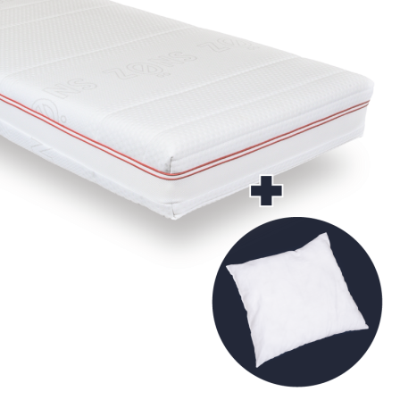 Matelas à ressorts ensachés Icöne avec mousse à mémoire de forme