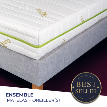 Matelas Paris + Oreiller(s) Cosy